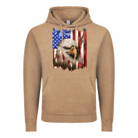 Vintage Coffee usa flag with eagle head Vintage Hoodie - texasbilliewilder