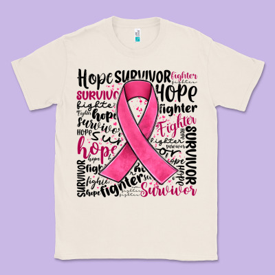 Breast Cancer Ribbon Classic Tee Designed By Jahusdesignshop