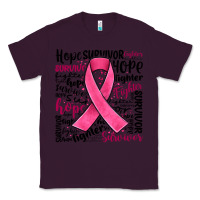 Plum breast cancer ribbon Classic Tee - JahusDesignShop