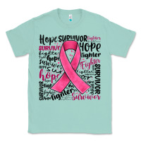 Seafoam breast cancer ribbon Classic Tee - JahusDesignShop