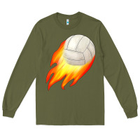 Army Green volleyball Long Sleeve Tee - JahusDesignShop