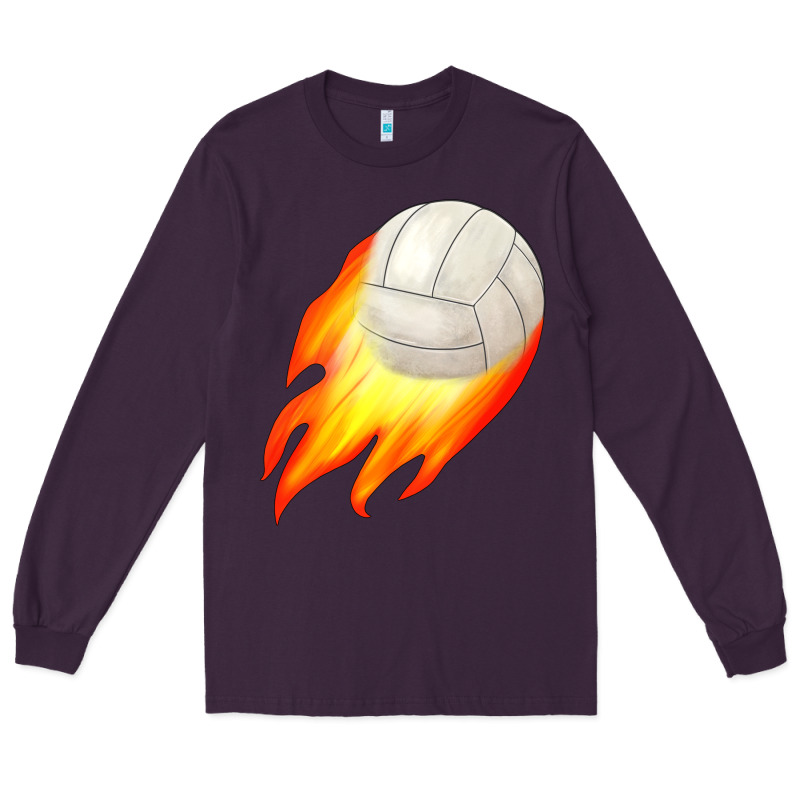 Volleyball Long Sleeve Tee by JahusDesignShop | Teevron