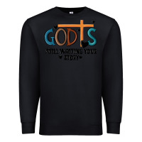 Black god is still waiting your story Premium Sweatshirt - MaliasSmallBusiness