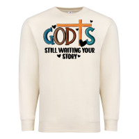 Sandshell god is still waiting your story Premium Sweatshirt - MaliasSmallBusiness