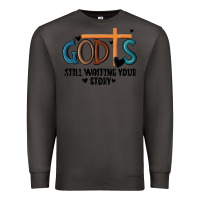 Smoke god is still waiting your story Premium Sweatshirt - MaliasSmallBusiness