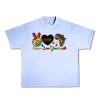 Grape Ice peace love juneteenth 1865 Urban Heavy Tee - HRA Design Shop