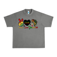 Tornado peace love juneteenth 1865 Urban Heavy Tee - HRA Design Shop