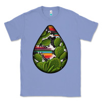 Colony Blue mexican teardrop  5 Classic Tee - BundleAndBundleShop