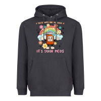 Smoke if you're happy and you know it its your meds Heavyweight Hoodie - MaliasSmallBusiness