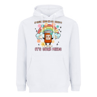 White if you're happy and you know it its your meds Heavyweight Hoodie - MaliasSmallBusiness