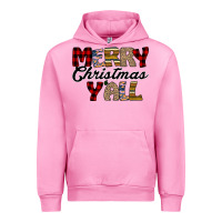Fuchsia Pink Merry Christmas Y'all Urban Hoodie - Bettercallsaul