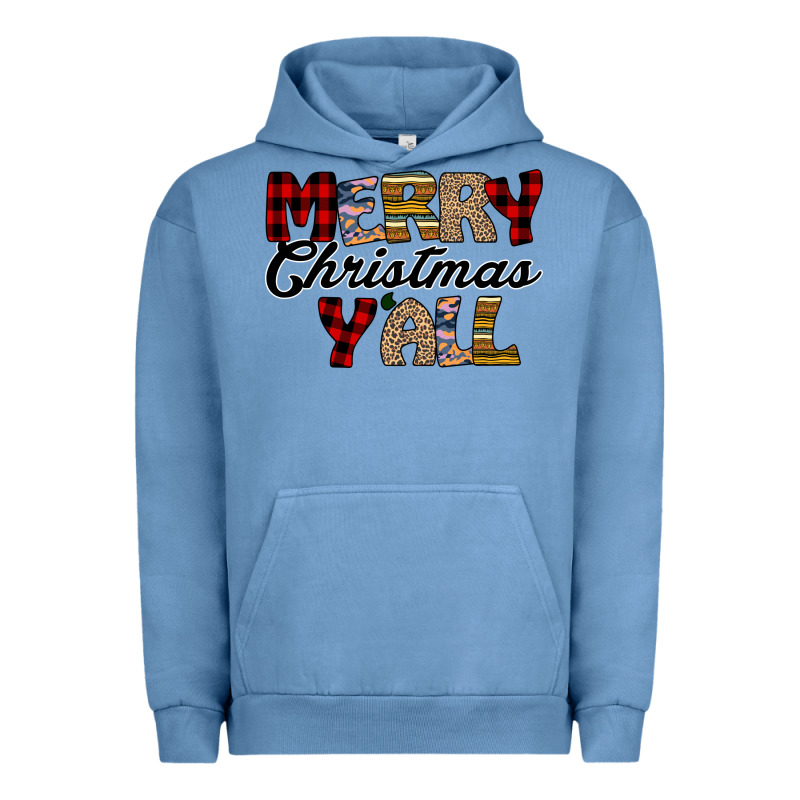 Merry Christmas Y'all Urban Hoodie by Bettercallsaul | Teevron