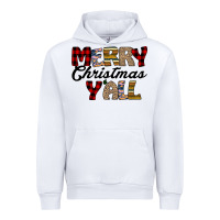 White Merry Christmas Y'all Urban Hoodie - Bettercallsaul