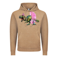 Vintage Coffee balerina t rex dinosaur with tutu Vintage Hoodie - RanaPortraitStore