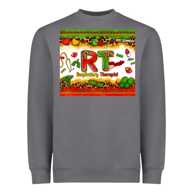 Respiratory Therapist Juneteenth Heavyweight Sweatshirt by Zillion Design Studio | Teevron