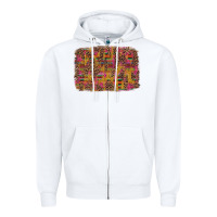 White cinco de mayo leopard glitter Zipper Hoodie - Artiststas