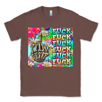 Chestnut fuck everything skeletons Classic Tee - AdoDesignShop
