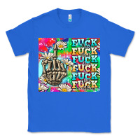 True Royal fuck everything skeletons Classic Tee - AdoDesignShop