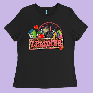 Race Teacher Ladies Tee Designed By Adodesignshop