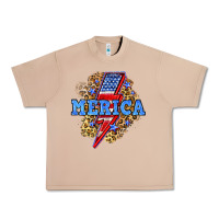 Burro Merica lightning bolt Urban Heavy Tee - Neo Western