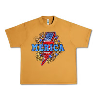 Peanut Butter Merica lightning bolt Urban Heavy Tee - Neo Western