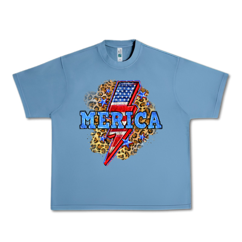 Merica Lightning Bolt Urban Heavy Tee by Neo Western | Teevron