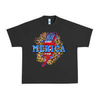 Pigment Black Merica lightning bolt Urban Heavy Tee - Neo Western
