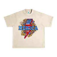 Sandshell Merica lightning bolt Urban Heavy Tee - Neo Western