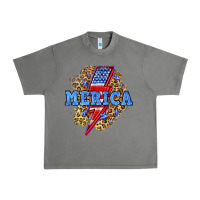 Tornado Merica lightning bolt Urban Heavy Tee - Neo Western