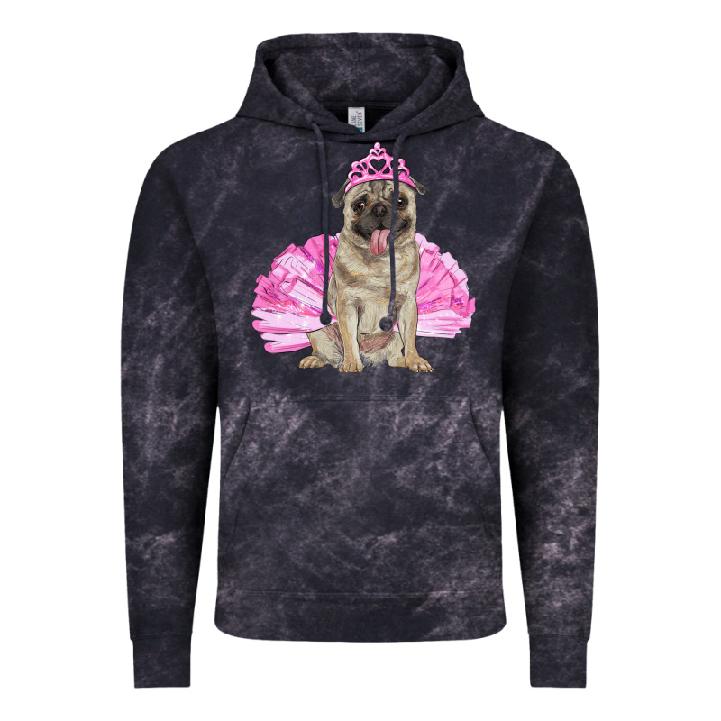 Balerina Pug With Tutu Vintage Hoodie by RanaPortraitStore | Teevron