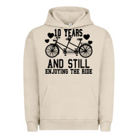 Pigment French Oak 10 Years And Still Enjoying The Ride Urban Hoodie - Bettercallsaul