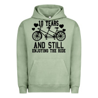 Pigment Oil Green 10 Years And Still Enjoying The Ride Urban Hoodie - Bettercallsaul