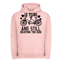 Pigment Salmon 10 Years And Still Enjoying The Ride Urban Hoodie - Bettercallsaul
