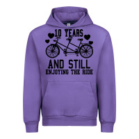 Tulip 10 Years And Still Enjoying The Ride Urban Hoodie - Bettercallsaul
