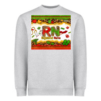 Heather Grey registered nurse juneteenth Heavyweight Sweatshirt - Zillion Design Studio
