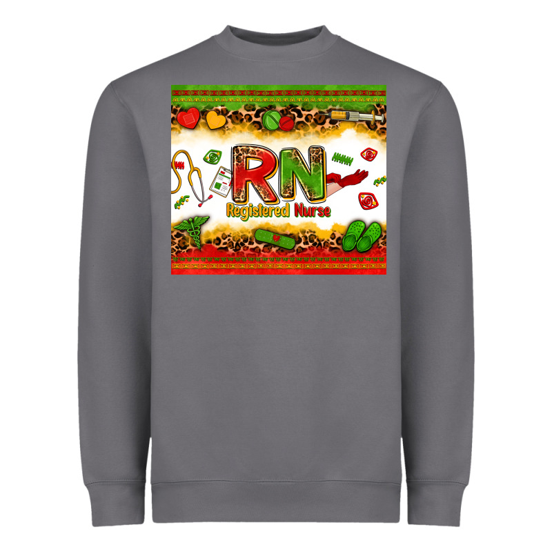 Registered Nurse Juneteenth Heavyweight Sweatshirt by Zillion Design Studio | Teevron