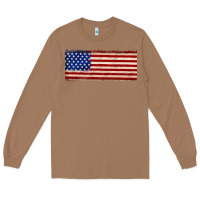 Toasted Coconut usa flag Long Sleeve Tee - JahusDesignShop