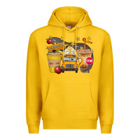 Lemon School Bus Coffee And Star Bbs Premium Hoodie - BundleAndBundleShop