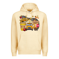 Pina Colada School Bus Coffee And Star Bbs Premium Hoodie - BundleAndBundleShop