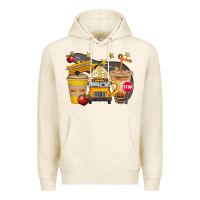 Tofu School Bus Coffee And Star Bbs Premium Hoodie - BundleAndBundleShop