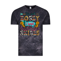 Cloud Black i'm not bossy i have leadership skills Vintage Tee - Zillion Design Studio