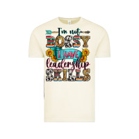 I'm Not Bossy I Have Leadership Skills Vintage Tee | Teevron