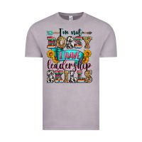 Vintage Zinc i'm not bossy i have leadership skills Vintage Tee - Zillion Design Studio