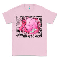 Bubblegum Pink breast cancer volleyball Classic Tee - JahusDesignShop