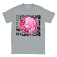 Heather Grey breast cancer volleyball Classic Tee - JahusDesignShop