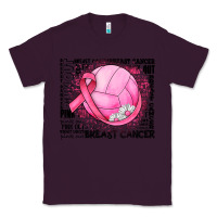 Plum breast cancer volleyball Classic Tee - JahusDesignShop