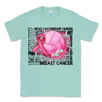 Seafoam breast cancer volleyball Classic Tee - JahusDesignShop