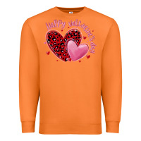 Carrot happy valentine's day hearts Premium Sweatshirt - MaliasSmallBusiness