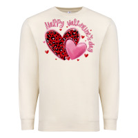Sandshell happy valentine's day hearts Premium Sweatshirt - MaliasSmallBusiness