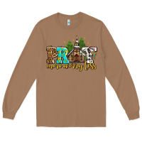 Toasted Coconut pray more worry less with church Long Sleeve Tee - AdoDesignShop